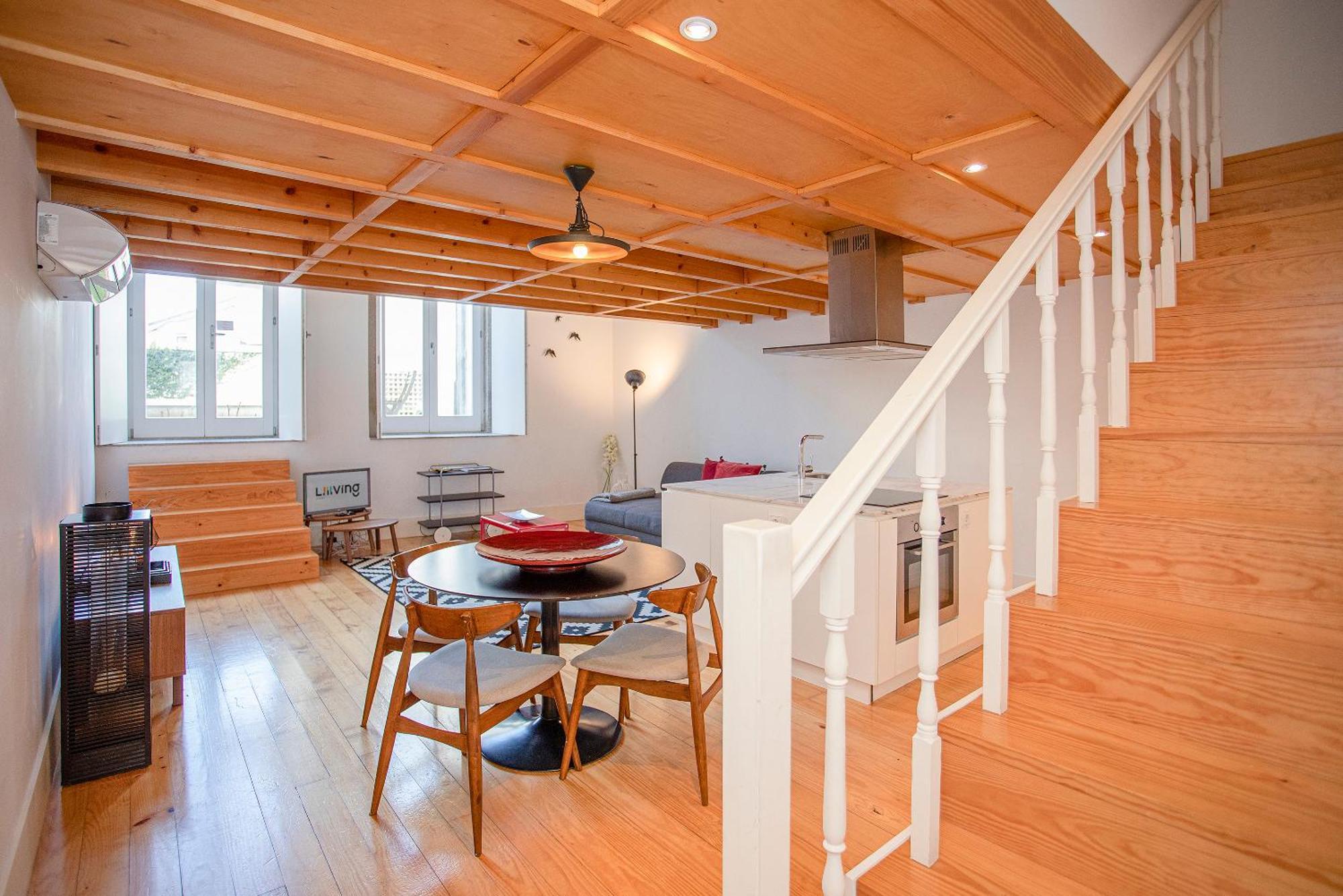 Ferienwohnung Liiiving In Porto - Garden Light Mezzanine Exterior foto